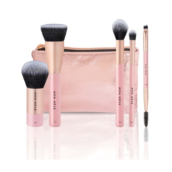 ESSENTIAL 5 BRUSH SET  FACE & EYES